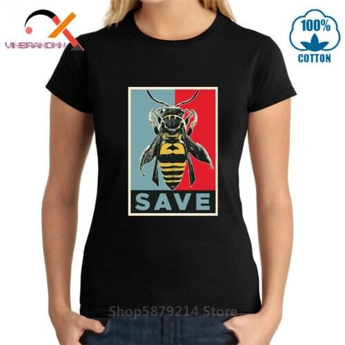 Save The Bees Shirt volunteer T Shirt woman Save The Earth Environmental Bee Kind Graphic Tees Vegan I love insects Tshirt 5XL