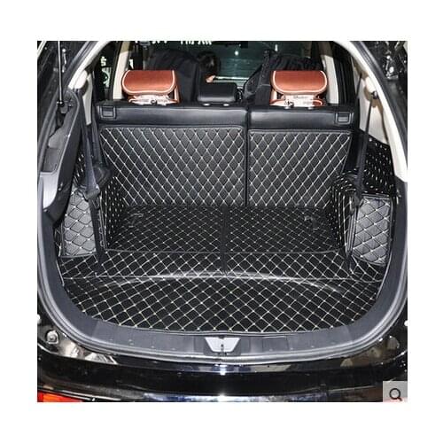 Good quality! Special trunk mats for Mitsubishi Outlander 7 seats 2019-2013 waterproof boot carpets cargo liner,Free shipping