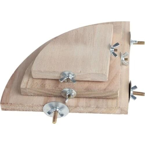 3 Size Pet Toy Bird Parrot Wood Platform Stand Rack Toy Hamster Branch Perches For Bird Cage Toys Pet Supplies Toy For Parrots