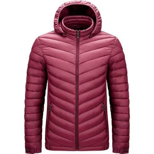 Men 2021 Winter Brand New Casual Warm Thick Waterproof Jacket Parkas Coat Men Autumn Outwear Windproof Hat Parkas Jacket Men