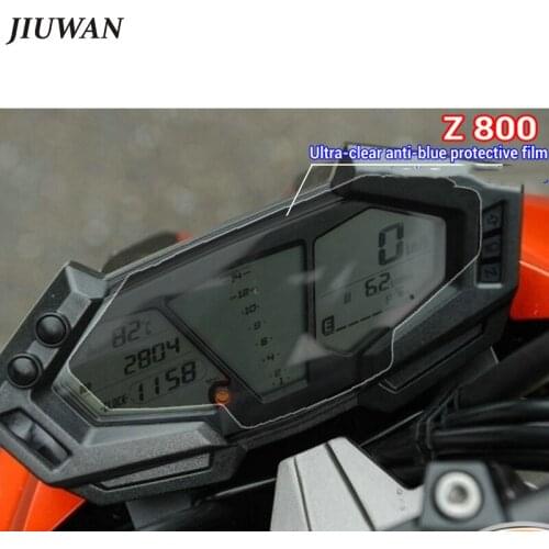 1Pc for Kawasaki Z800 Motorcycle Decoration Stickers Accessories Wear-resistant Motorcycle Instrument Panel Explosion Proof Film