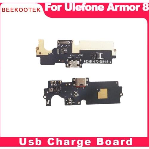 New Original usb plug charge board For Ulefone Armor 8 Phone Flex Cables charging module phone TYPE-C Port
