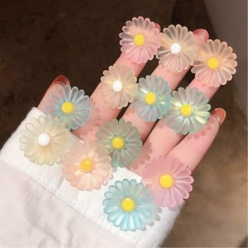 2020 New Fashion Wild Sweet Hairpin Jelly Flowers Mori Cute New Girl Hair Accessories