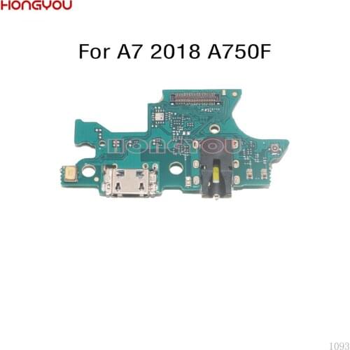 Original USB Charge Dock Board Charging Socket Jack Port Plug Connector Flex Cable For Samsung Galaxy A7 2018 A750F SM-A750F