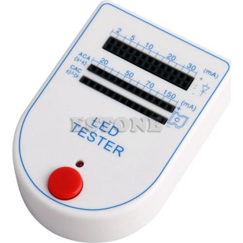Portable LED Tester Test Box Mini Light-emitting Diode Bulb Lamp 2~150mA Electronic Components