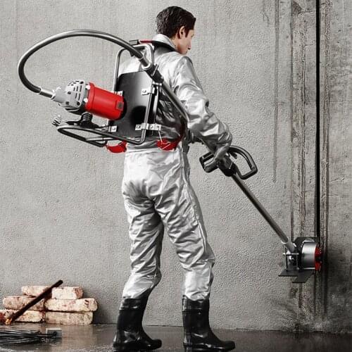 Knapsack slotting machine water and electricity installation forming 5200W dust-free engineering wall concrete cutting machine