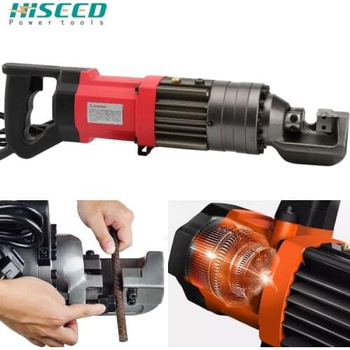 RC-20A Portable Rebar Cutter - Electric Hydraulic Cut Up to 3/4" 20mm Rebar and Round Bar