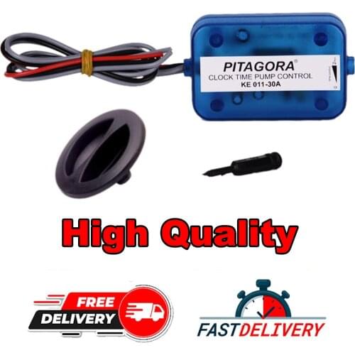 Pitagora Petrol Pump Relay 30 Amper For Vehicles With LPG Fuel Pump Silencer Clock Time Pump Control