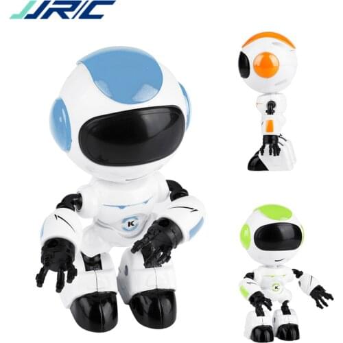 JJRC R8 Touch Control LED Eyes RC Robot Smart Intelligent Voice DIY Body Gesture Model Toy Touch Sensing Head Voice Interaction