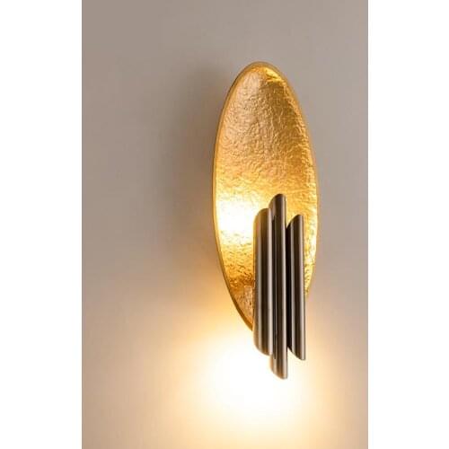Nordic Creative Stainless Steel Wall Light for Passage Corridor Stair Gallery Wall sconce modern Living Room Bedside Wall Lamp