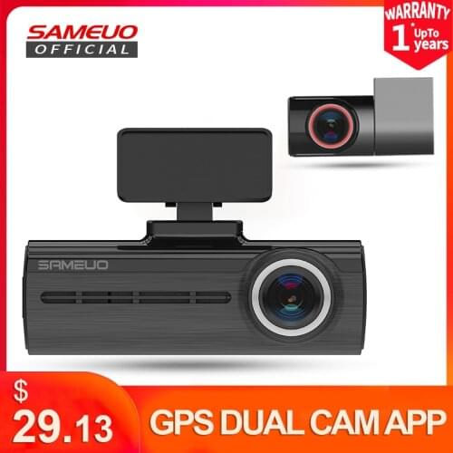 Sameuo U750 Dash cam wifi voice record hidden Dash camera Fhd 1440P front wifi car dvr camera 24H Parking Monitor Night vision
