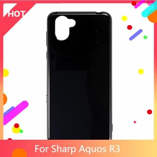 Aquos R3 Case Matte Soft Silicone TPU Back Cover For Sharp Aquos R3 Phone Case Slim shockproof