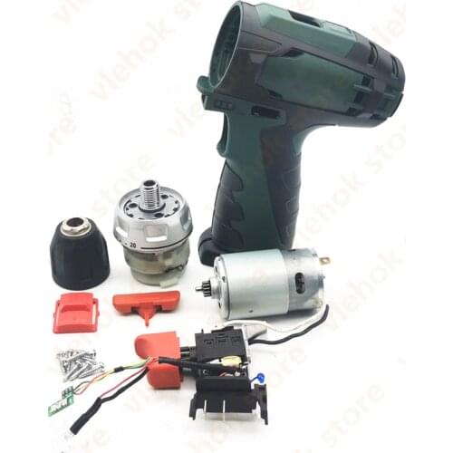 Parts 10.8V 12V for Metabo PowerMaxx BS10.8V Switch Reducer Connector motor CLAMSHELL Shell Case PowerMaxxBS10.8V Quick power