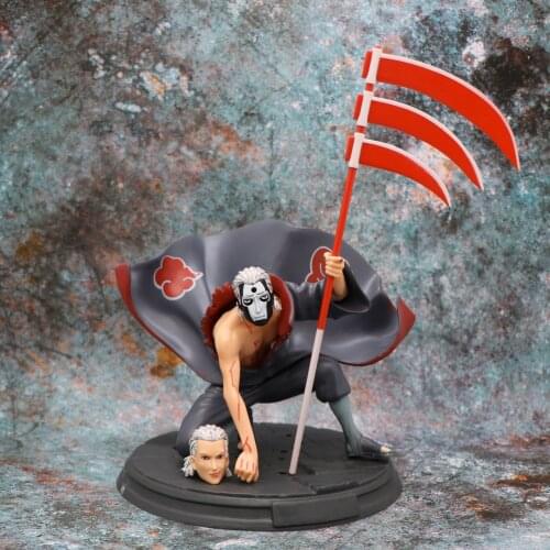 25CM Hidan Action Naruto Figure Model Toys Akastuki Member Hidan Gk Statue Face-changing Display Ornament Gift Doll Anime Naruto