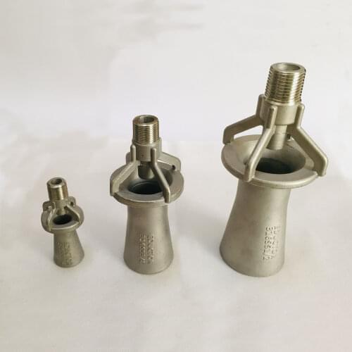 1/4" 3/8" 1/2" 3/4" 1" bspt Stainless steel 316 eductor venturi nozzle,epoxy industrial mixed jet venturi nozzle