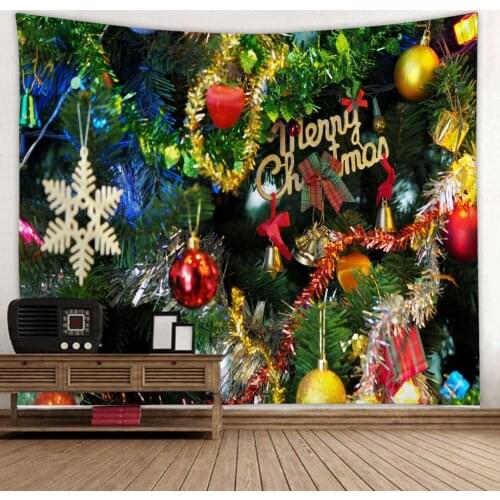 Tapestry Wall Hanging Bed Spread Beach Towel Table Cloth Yoga Mat Christmas Decoration Muebles de la Sala Large Size New Year