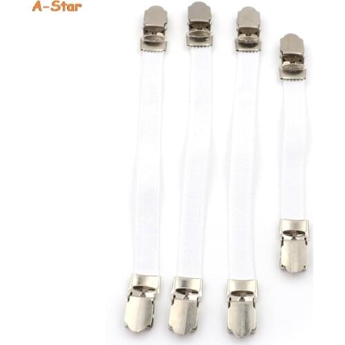 Hot Sale 4pcs Ironing Board Cover Clip Fasteners Tight Fit Elastic Brace Ties Straps Grip Dropshipping
