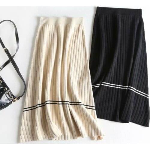 HAIMAITONG Women's Knitted Skirts