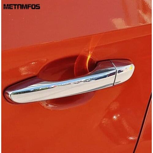 For Hyundai Cantus Creta ix25 2014-2017 2018 2019 Chrome Door Handle Catch Cover Trim Decoration Frame Exterior Car Accessories