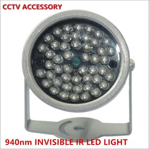 IR illuminator Security Lighting 48PCS Infrared LED For Night Vision Surveillance CCTV Camera Outside 940nm invisible clear IR