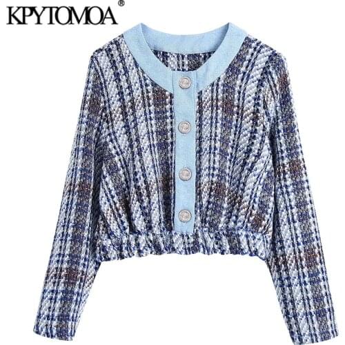Женские джинсовые рубашки KPYTOMOA China At AliExpress