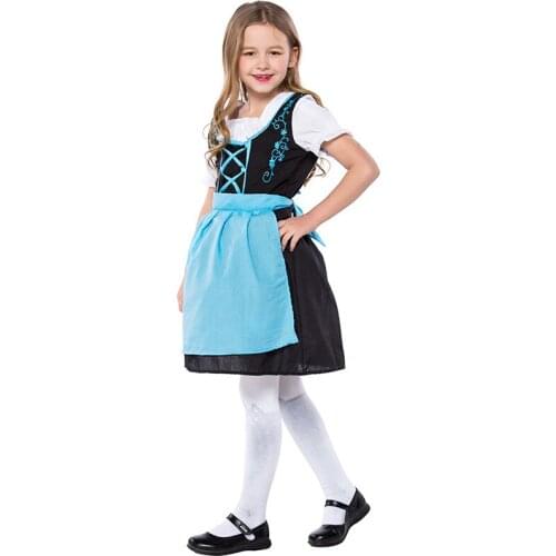 Bavarian Oktoberfest Costumes German Beer Costumes Theater Stage Costumes Kindergarten Childrens Performance Costumes