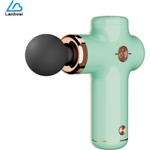 Carry Mini Fascia Gun Muscle Relaxing Massager Retro Style Neck Massage Gun