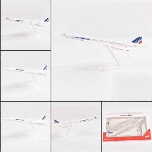 JASON TUTU 25CM Air France Concorde United Arab Emirates Lufthansa Plane Model Airplane Model Aircraft Assemble Plastic Airplane