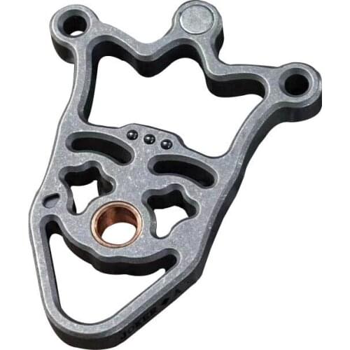 Titanium Alloy Amo Clown Bottle Opener Outdoor Self-defense Tool Multi-function Key EDC High Hardness Protection