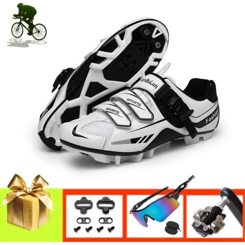 Professional Mountain Bike Shoes Men Sapatilha Ciclismo Mtb SPD Cleats Pedals Women Cycling Sneakers Outdoor Superstar Footwear
