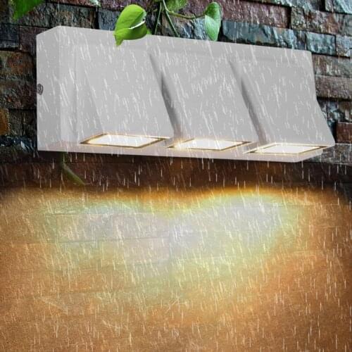 Simple creative LED waterproof wall lamp 5W/3 X 5W outdoor indoor wall light for courtyard gate terrace balcony garden lighting