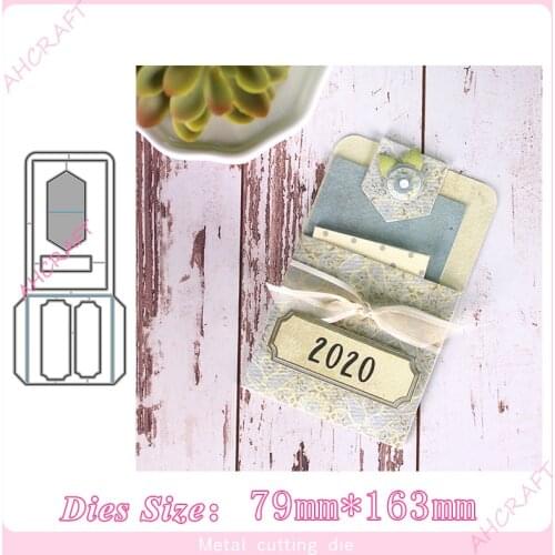 Rectangle Packing card sets Metal Cutting Dies for diy Scrapbooking Photo Album Decorative Embossing PaperCard Crafts Die2020