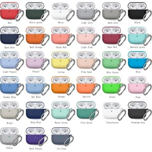 Silicone Case For Airpods Pro Case Wireless Bluetooth For Apple Airpods Pro Case Cover Earphone Case For Air Pods Pro 3 Fundas
