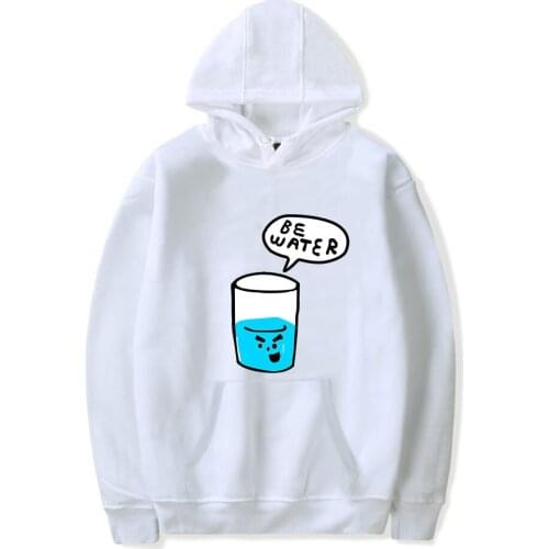 Be Water My Friend Hoodies Men/women Casual Fashion Bruce Lee Sweatshirts Boy Girl Harajuku Funny Cartoon Top Unisex Pullovers