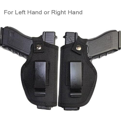 Tactical Universal Gun Holster Bag for Glock Colt 1911 Beretta M9 Pistol Holster Left Right Hand Waist Hunting Airsoft Gun Case