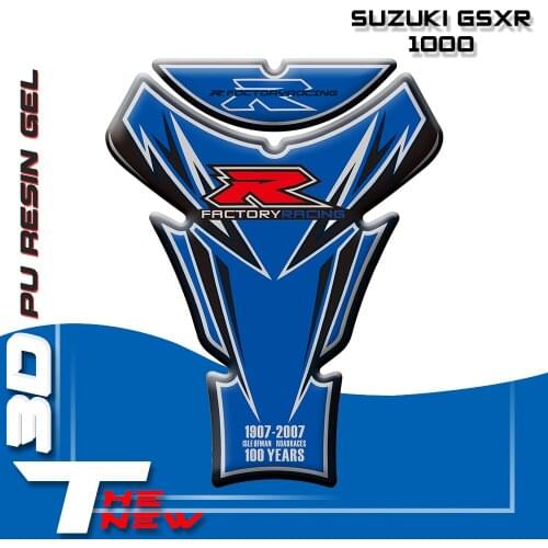 Motorcycle Gas Cap Fuel Tank Pad Sticker Protection For Suzuki GSXR 1000 GSXR1000 2007