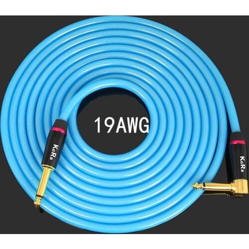 Guitar audio cable Musical instrument audio cable Recording studio noise reduction shielded audio cable