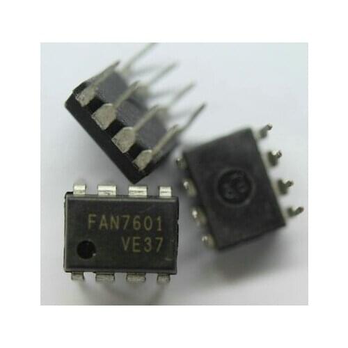 10pcs/lot FAN7601 7601 DIP-8 In Stock