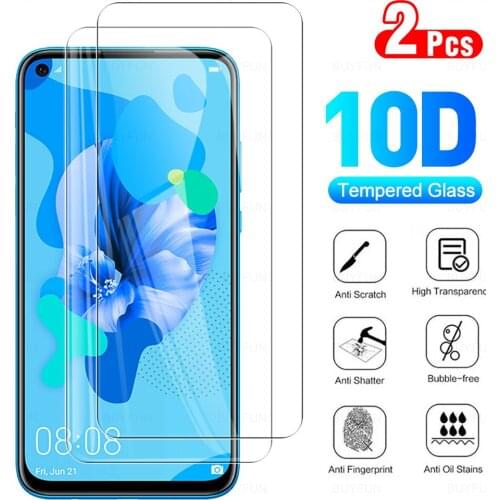 2Pcs Tempered Protector Glass For Huawei P20 Pro Lite P 20 P20Pro P20Lite Protective Smartphone Safety 9H Screen Full Cover Film