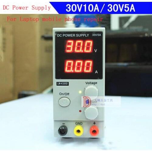 LW-3010D 30V 10A Mini Adjustable Digital DC Power Supply Laboratory Switching Power Supply 110V 200V EU/AU/US Plug