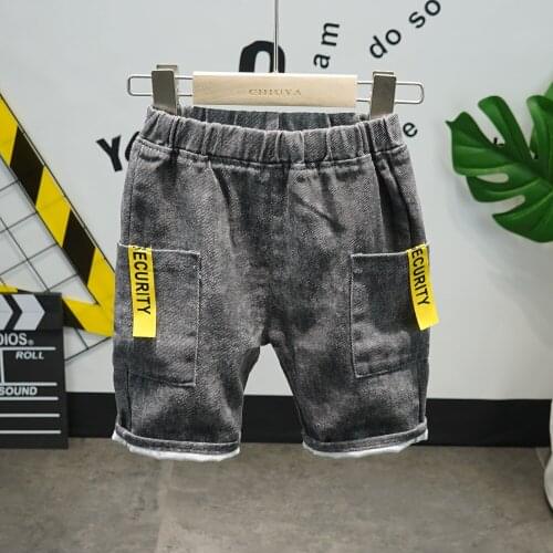 Kids Short Casual Sports Pants 2021 New Fashion Summer Children Shorts Cotton For Boys Short Toddler Panties Baby Boys 2-7Year