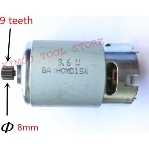 9 Teeth Motor DC9.6V Replacement for HITACHI Cordless Drill Driver Screwdriver Tools Parts