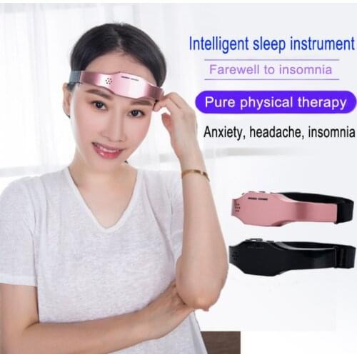 Electric Head Massager Sleep Monitor Migraine Relief Massager Insomnia Therapy Release Stress Sleep Therapy Device Sleeping