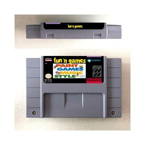 Fun 'n Games - Action Game Card US Version English Language