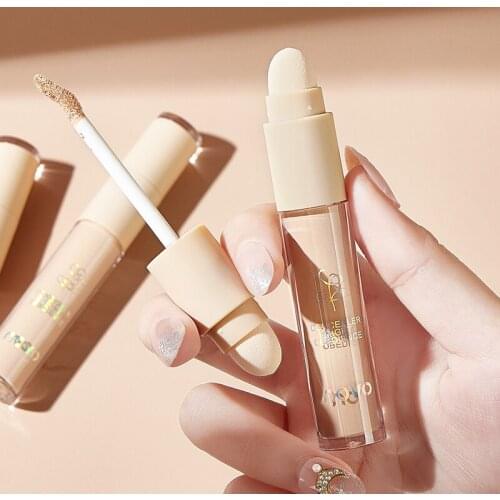 Double Head Facial Concealer Oil-control Moisturizing Long Lasting Waterproof Full Cover Dark Eye Circles Blemishes Base Makeup