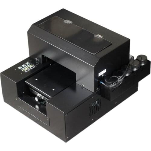 Newest 2020 Multifuntion DTG Printer Automatic Smart Hot Sale A4 UV Printer For Metal Plastic Wooden With Quick Dry Ink