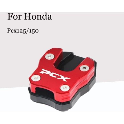 For Honda Pcx125/150 Motorcycle Modified Foot Brace Extra Pedal Foot Pad Side Support Extra Large Pad Tripod Thickened Non-Slip