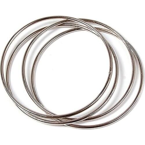 4Pcs Funny Chinese Linking Rings Set Kids Classic Magic Party Show Stage Trick Kids Educational Toys for Children Gifts