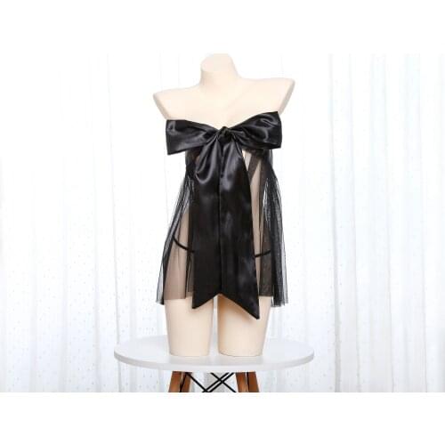 New Sexy Net Yarn Perspective tube top Lingerie Body Suit for Women One Piece Swimwear Lingerie Set Sexy Cosplay