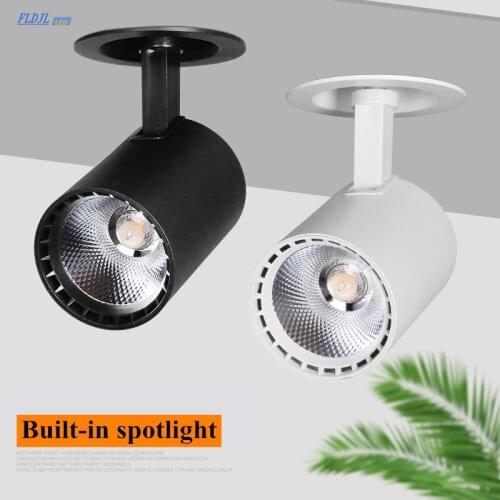 LED recessed ceiling spotlight COB surface mounted ceiling 85V-260V 10W12W 15W 18W 20W30W clothing store downlight opening